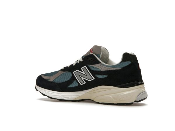 Zapatillas New Balance 990v3 MiUSA Teddy Santis Navy Castlerock M990TE3 - Imagen 4