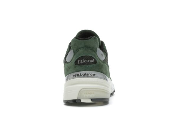 New Balance 992 JJJJound Green M992JJ: Zapatillas premium de ante y malla - Imagen 6