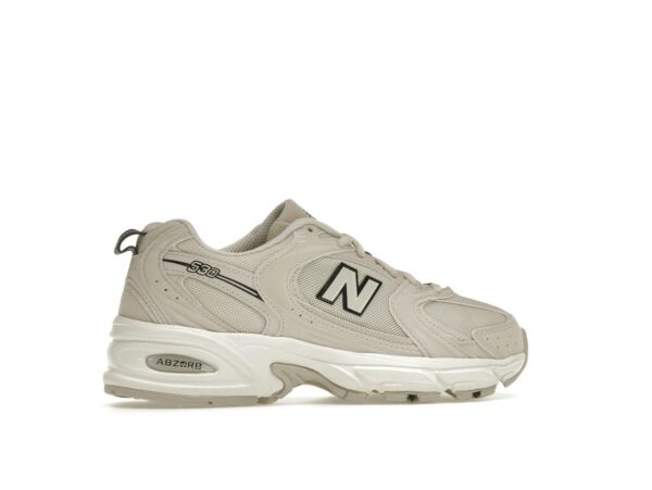 Zapatillas New Balance 530 Ivory MR530SH – Blanco/Negro - Imagen 6