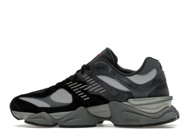 New Balance 9060 Black Castlerock Grey – U9060BLK: Zapatillas gruesas con amortiguación ABZORB y SBS - Imagen 5