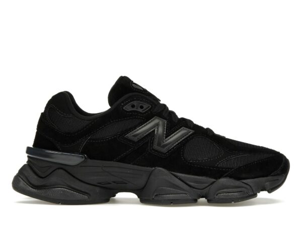 New Balance 9060 Triple Black U9060BPM: Zapatillas deportivas de estilo de vida para hombre con amortiguación ABZORB, ENCAP y SBS - Imagen 1
