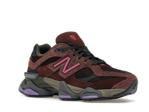 Zapatillas deportivas New Balance 9060 Rich Oak Burgundy U9060BUR para hombre - Imagen 2