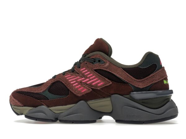 Zapatillas deportivas New Balance 9060 Rich Oak Burgundy U9060BUR para hombre - Imagen 5