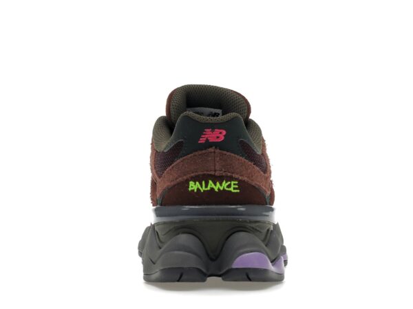 Zapatillas deportivas New Balance 9060 Rich Oak Burgundy U9060BUR para hombre - Imagen 6