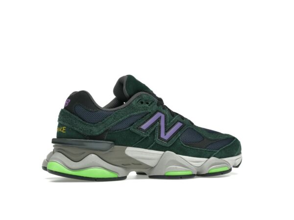 Zapatillas New Balance 9060 Nightwatch U9060GRE Verde Morado - Imagen 6