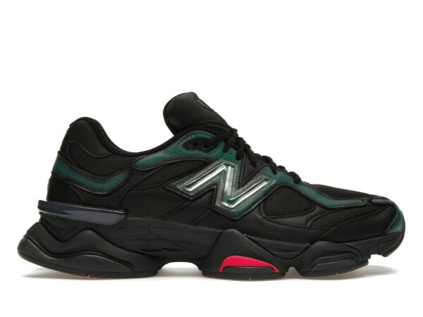 New Balance 9060 Mowalola Burglarwear Negro Azulado Rosa U9060ML - Imagen 1