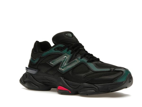New Balance 9060 Mowalola Burglarwear Negro Azulado Rosa U9060ML - Imagen 2