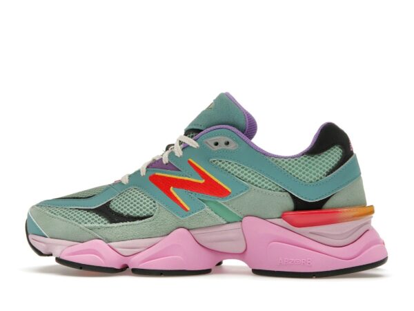Zapatillas New Balance 9060 Warped Multicolor U9060WRB Lifestyle - Imagen 5
