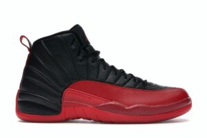 Air Jordan 12 Retro Flu Game (2016) – 130690-002 – Negro/Rojo universitario