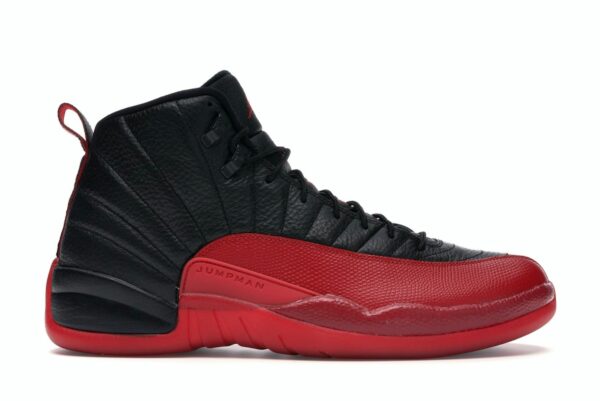 Air Jordan 12 Retro Flu Game (2016) – 130690-002 – Negro/Rojo universitario