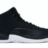 Air Jordan 12 Retro Nylon (130690-004) – Negro/Rojo Gimnasio/Blanco