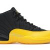 Jordan 12 Retro Negro Dorado Universitario (130690-070) – Zapatillas deportivas para hombre