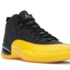 Jordan 12 Retro Negro Dorado Universitario (130690-070) – Zapatillas deportivas para hombre