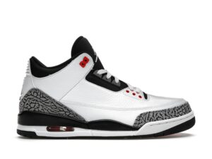 Air Jordan 3 Retro Infrared 23 (136064-123): zapatillas de estilo de vida para hombre