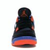 Air Jordan 4 Retro Cavs (308497-027) – Negro/Naranja Seguridad/Royal Juego