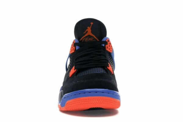 Air Jordan 4 Retro Cavs (308497-027) – Negro/Naranja Seguridad/Royal Juego