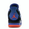 Air Jordan 4 Retro Cavs (308497-027) – Negro/Naranja Seguridad/Royal Juego