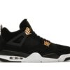 Air Jordan 4 Retro Royalty – 308497-032 – Zapatillas de ante negro/dorado metalizado