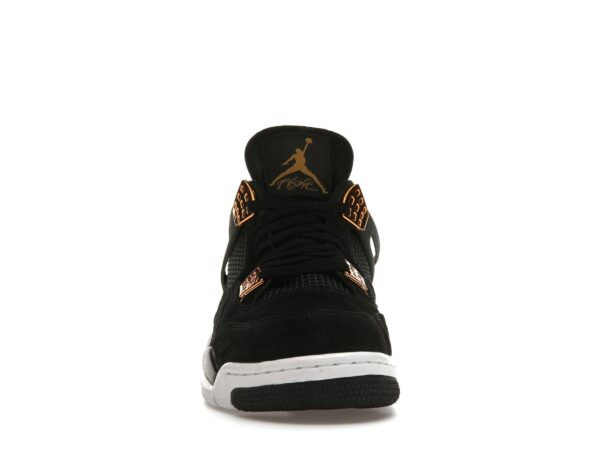 Air Jordan 4 Retro Royalty – 308497-032 – Zapatillas de ante negro/dorado metalizado