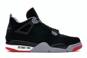 Jordan 4 Retro Bred (2019) – Negro/Rojo Fuego – 308497-060
