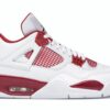 Air Jordan 4 Retro Alternate 89 (308497-106) – Rojo gimnasio/Negro/Blanco – Cuero completo