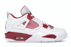 Air Jordan 4 Retro Alternate 89 (308497-106) – Rojo gimnasio/Negro/Blanco – Cuero completo