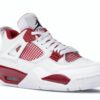 Air Jordan 4 Retro Alternate 89 (308497-106) – Rojo gimnasio/Negro/Blanco – Cuero completo
