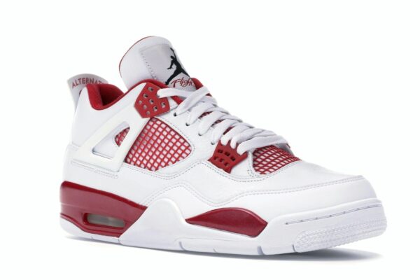 Air Jordan 4 Retro Alternate 89 (308497-106) – Rojo gimnasio/Negro/Blanco – Cuero completo