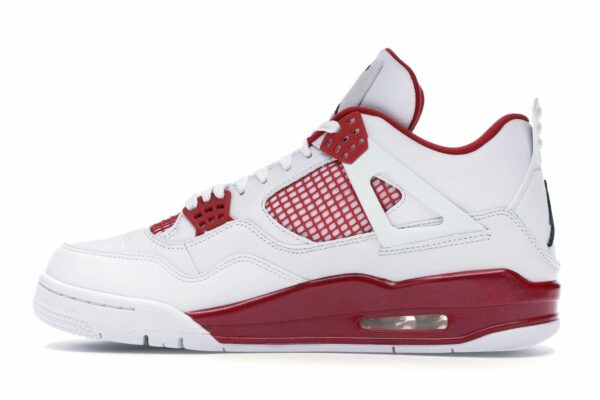 Air Jordan 4 Retro Alternate 89 (308497-106) – Rojo gimnasio/Negro/Blanco – Cuero completo