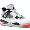 Jordan 4 Retro Flight Nostalgia (308497-116) – Blanco/Negro/Carmesí Brillante