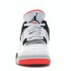 Jordan 4 Retro Flight Nostalgia (308497-116) – Blanco/Negro/Carmesí Brillante