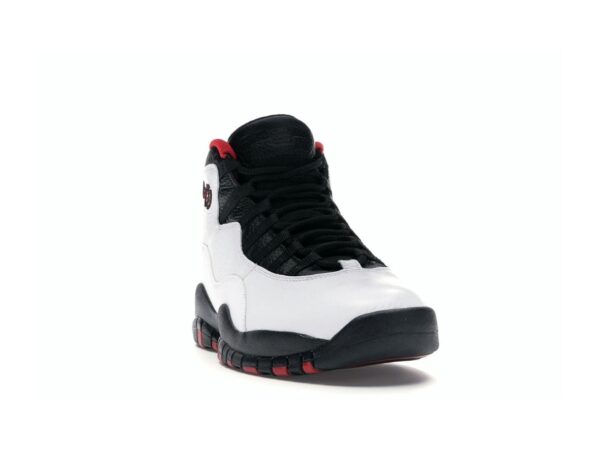 Air Jordan 10 Retro Double Nickel Blanco/Negro-Rojo Verdadero 310805-102
