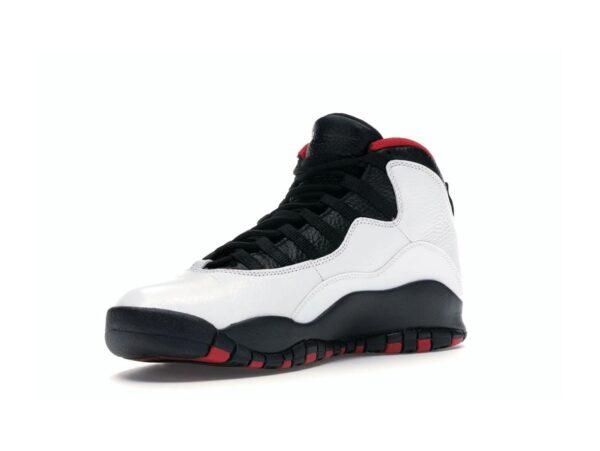 Air Jordan 10 Retro Double Nickel Blanco/Negro-Rojo Verdadero 310805-102