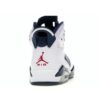 Air Jordan 6 Retro Olympic London 2012 Blanco Azul Marino Medianoche Rojo Universitario