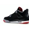 Jordan 4 Retro Bred (2019) GS – Negro/Rojo Fuego-Gris Cemento-Blanco Cumbre