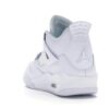 Air Jordan 4 Retro Pure Money (2017) GS Zapatillas de piel blancas – 408452-100