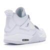 Air Jordan 4 Retro Pure Money (2017) GS Zapatillas de piel blancas – 408452-100