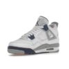 Air Jordan 4 Retro Midnight Navy GS (408452-140) Blanco/Azul marino medianoche