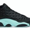Jordan 13 Retro Negro Verde Isla (414571-030)
