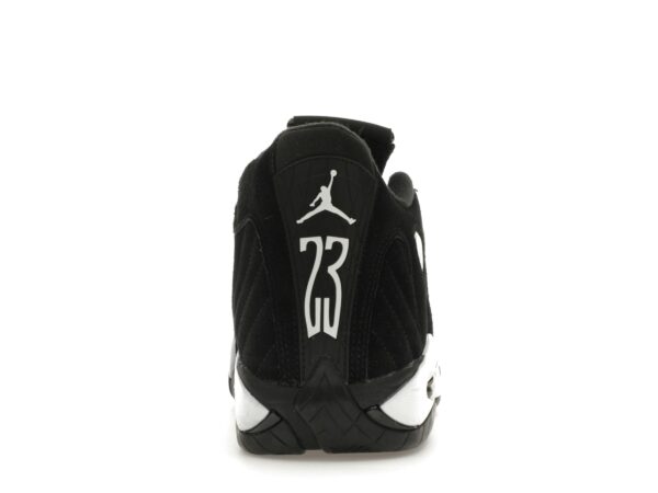 Jordan 14 Retro Negro Blanco – 487471-016 – Zapatillas deportivas para hombre