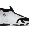 Zapatillas Air Jordan 14 Retro con puntera negra y blancas (2024) – 487471-160