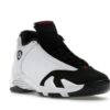 Zapatillas Air Jordan 14 Retro con puntera negra y blancas (2024) – 487471-160