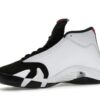 Zapatillas Air Jordan 14 Retro con puntera negra y blancas (2024) – 487471-160