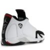Zapatillas Air Jordan 14 Retro con puntera negra y blancas (2024) – 487471-160