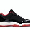 Air Jordan 11 Retro Low Bred (GS) – 528896-012 – Zapatillas de primaria negras/rojas