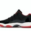 Air Jordan 11 Retro Low Bred (GS) – 528896-012 – Zapatillas de primaria negras/rojas