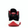Air Jordan 11 Retro Low Bred (GS) – 528896-012 – Zapatillas de primaria negras/rojas