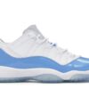 Jordan 11 Retro Low University Blue (GS) Zapatillas de deporte – Cuero blanco – 528896-106