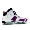 543390-127_35 S1 Jordan 6 Retro Grape GS (543390-127) Zapatillas blancas/rosas/negras