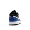 Jordan 1 Low Black Royal Toe Sneakers – 553558-042